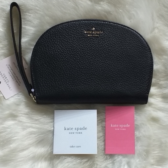 kate spade Handbags - KATE SPADE Jackson Half Moon Wristlet
